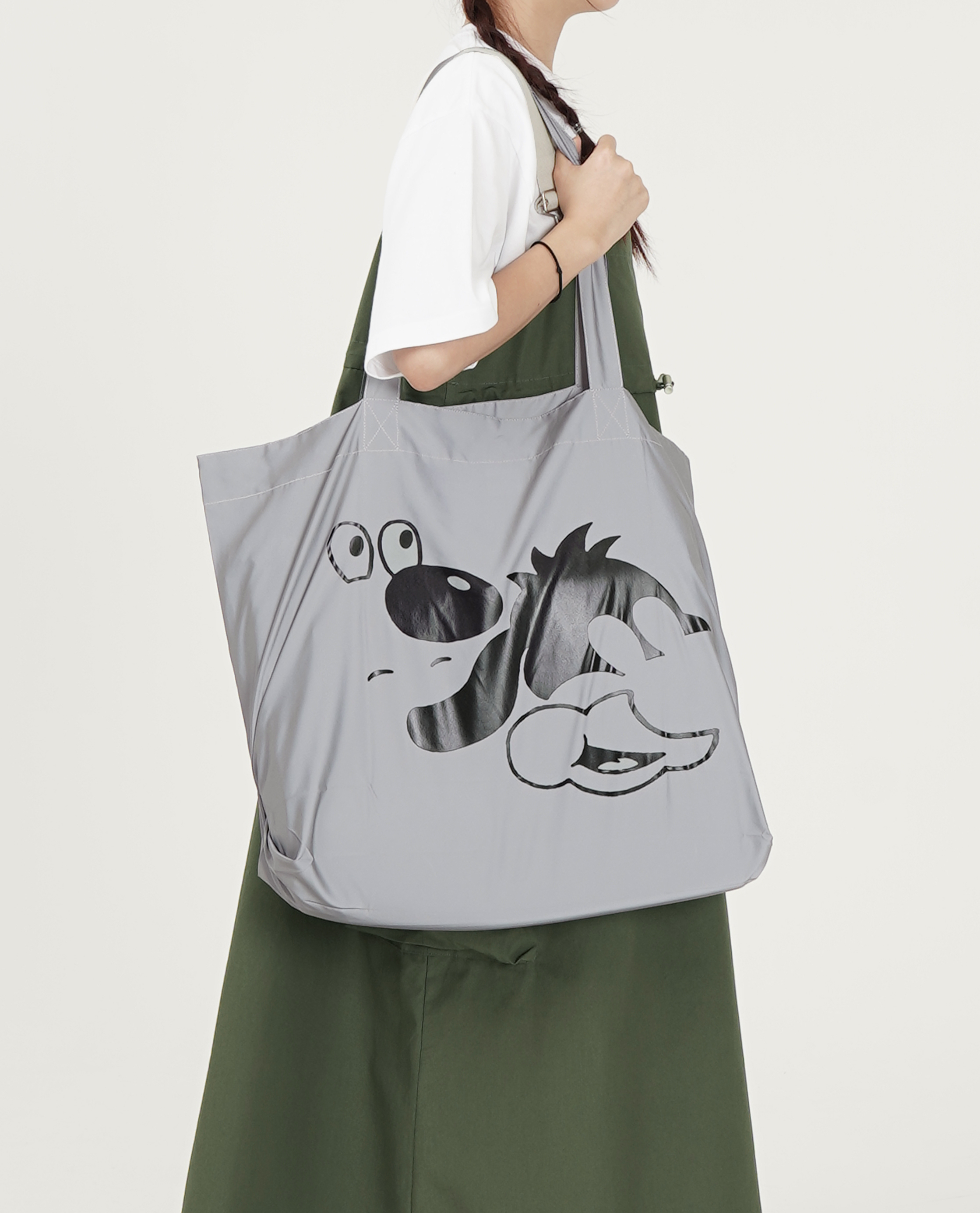 Public Possession "Hey Moon!" Tote Bag - 24 SS