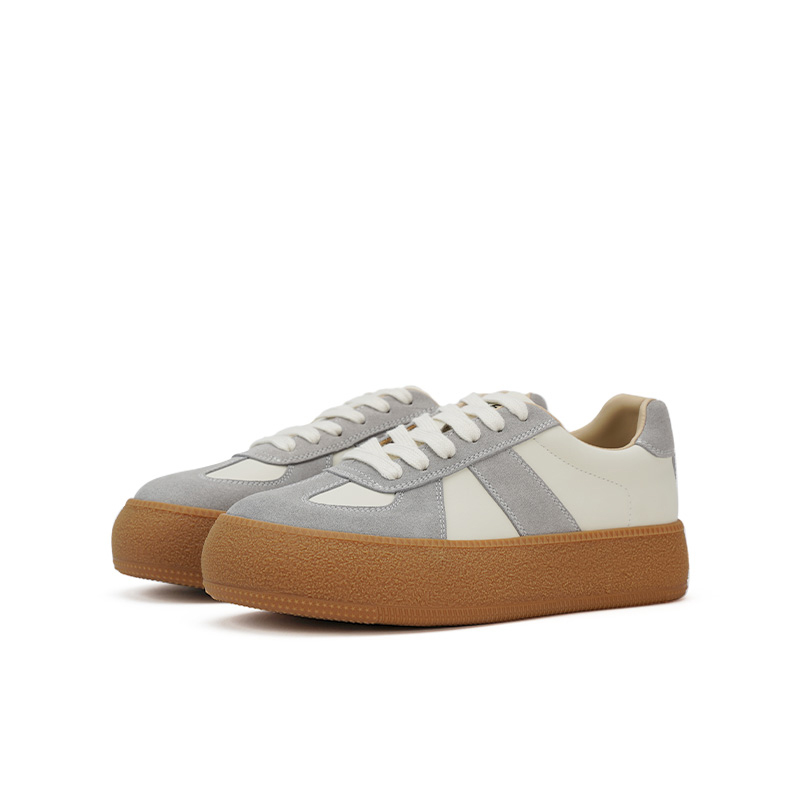 Pkeo 德訓鞋 時尚百搭圓頭軟底運動復古鞋 *不免運費*獨立寄出*