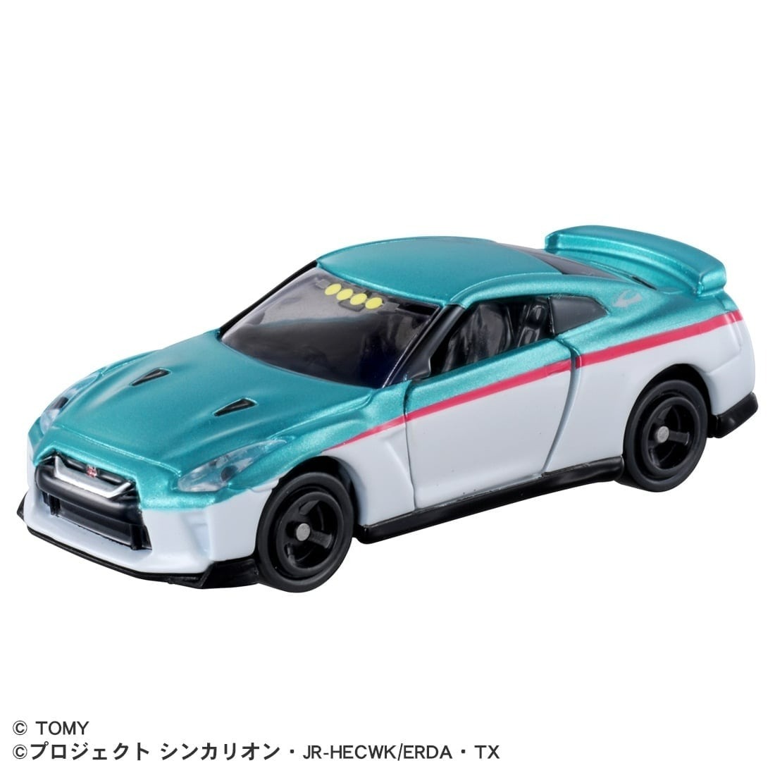 Takara Tomy Tomica - 新幹線戰士 Shinkalion CW Tomica 日產 Nissan GTR (E5 隼號)