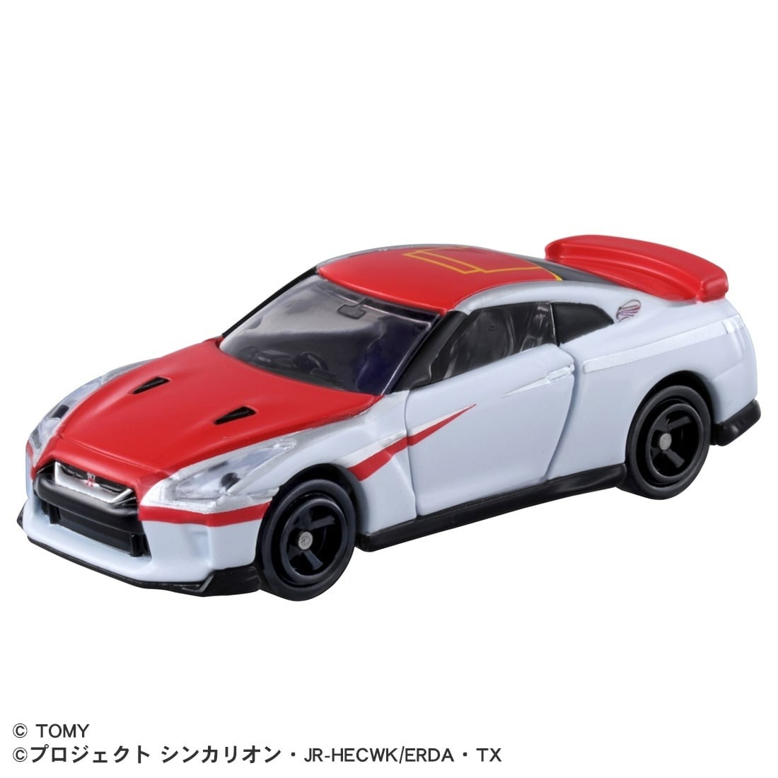 Takara Tomy Tomica - 新幹線戰士 Shinkalion CW Tomica 日產 Nissan GTR (E6 小町號列車)