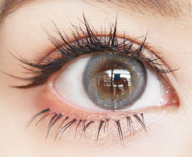 [月拋] Karacon CHIC CHIC Monthly #210 Chilly Gray 落日棕月拋彩色隱形眼鏡｜每盒1片