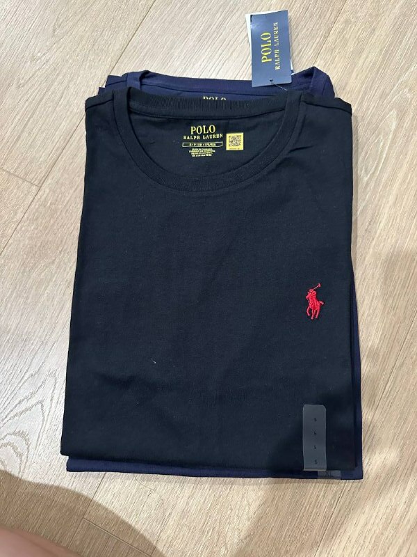 [U] POLO RALPH LAUREN MEN'S CLASSIC T-SHIRT,RL BLACK, 710610667002-RL BLACK (UPR215)