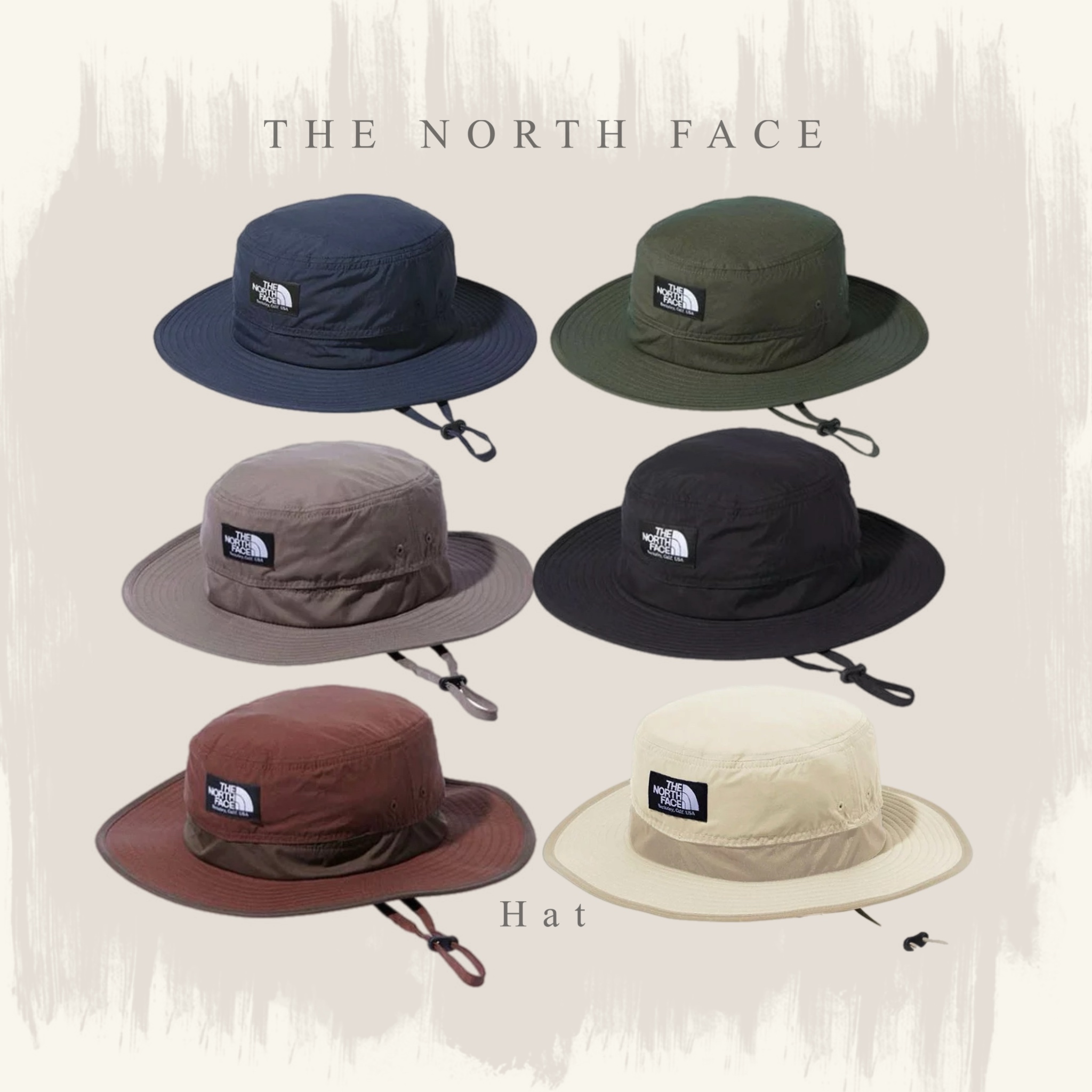The North Face 北臉 漁夫帽 黑 軍綠 深藍 卡其 咖啡 米白 NN41918