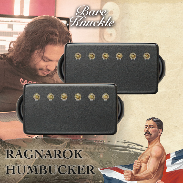 Misha Mansoor 簽名款 Bare Knuckle RAGNAROK 雙線圈 拾音器