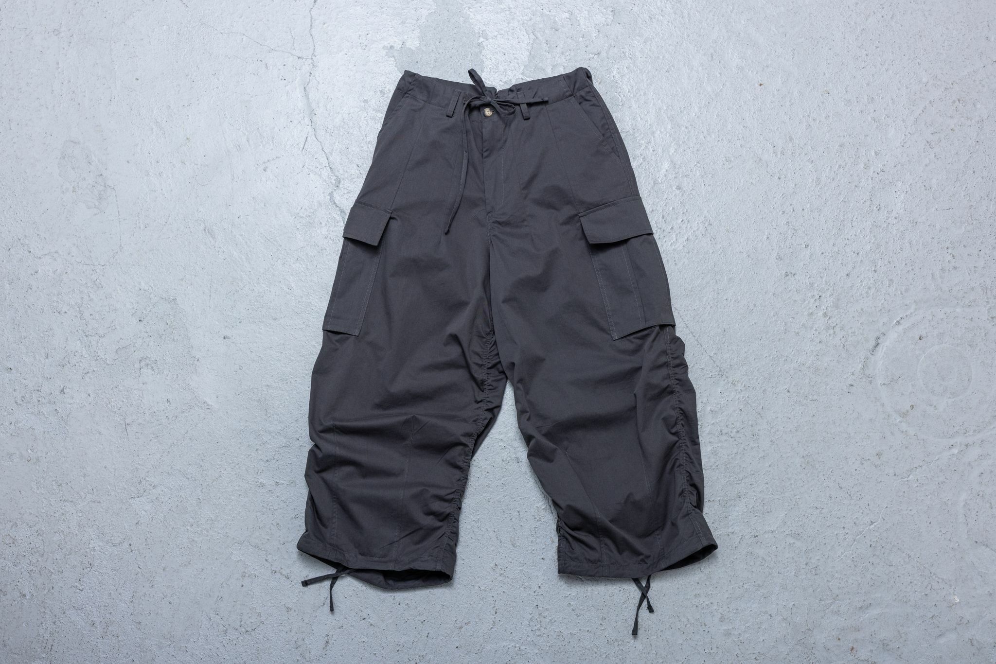 KILLASYSTEM 23F/W RUGA WIDELEG PANTS (鐵灰色)