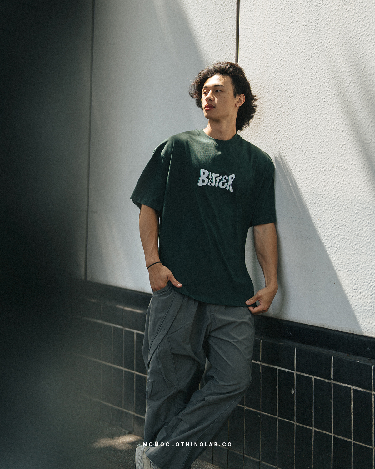 Yassy Bitter Better 美式文字短Tee 兩色