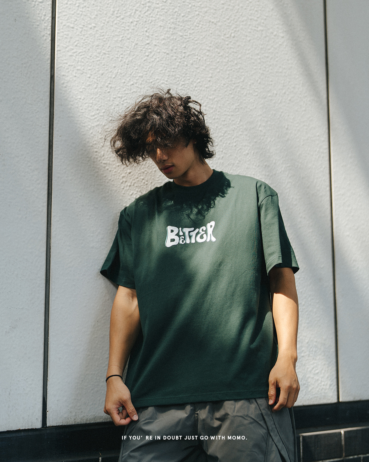 Yassy Bitter Better 美式文字短Tee 兩色