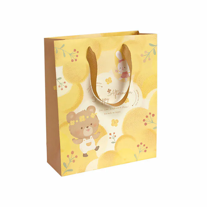 手提紙袋 大4K-方 童趣樂園 20入/包 23*28*9cm【3-23104123】