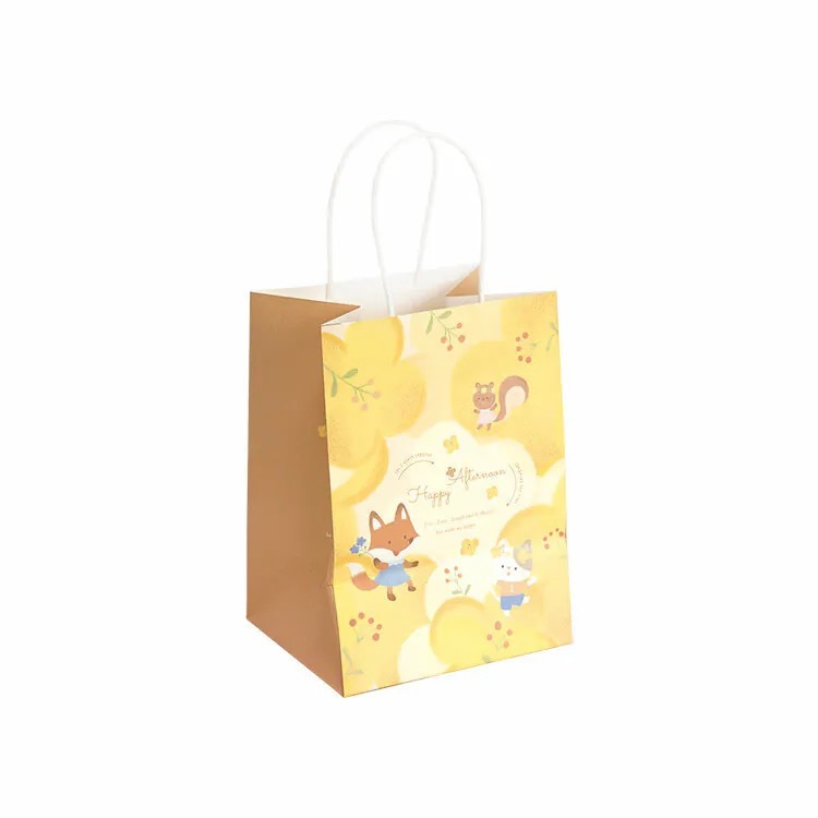 手提紙袋 大6K-L(方) 童趣樂園 25入/包 14*19.5*12cm【3-2810623】