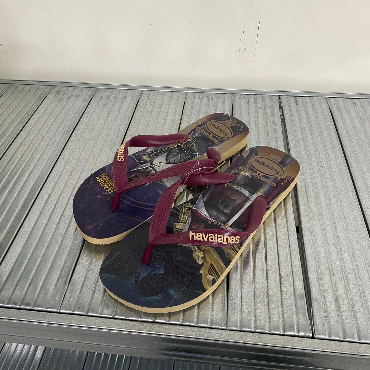 Havaianas 哈瓦仕 拖鞋 夾腳拖 英雄聯盟 刺客款 4148151-0570U