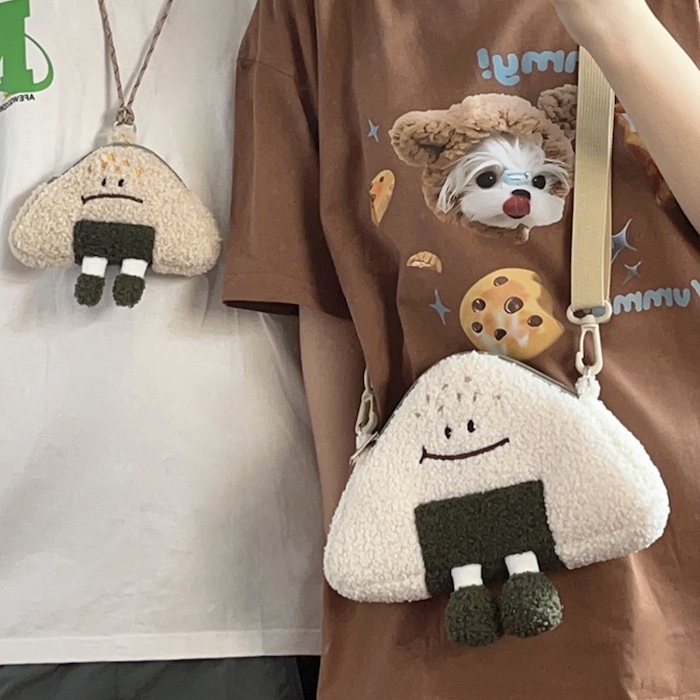 《50315》🍙長腳的三角飯糰大小掛包