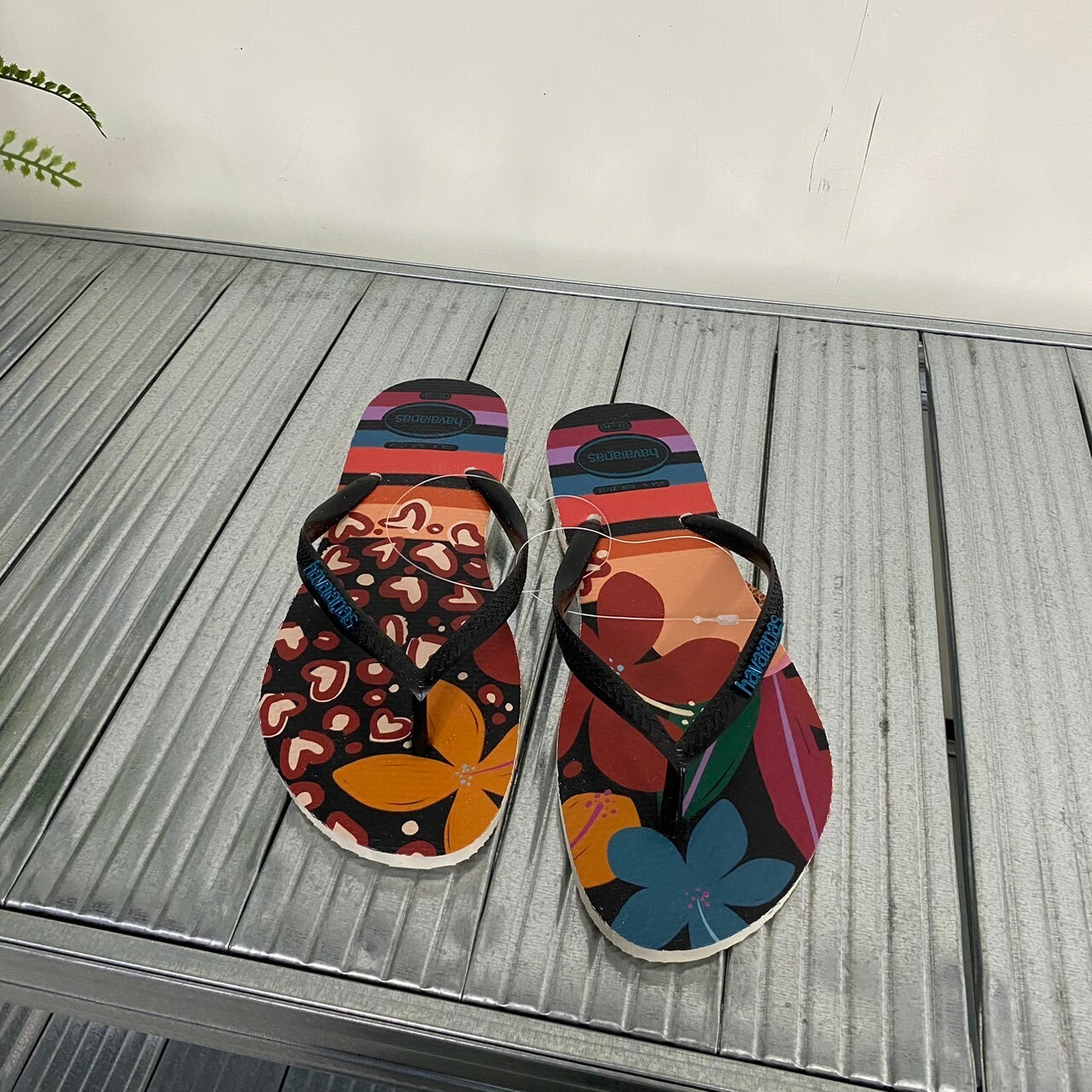 Havaianas 哈瓦仕 拖鞋 女款 幾何圖案 花朵 4148944-9446W