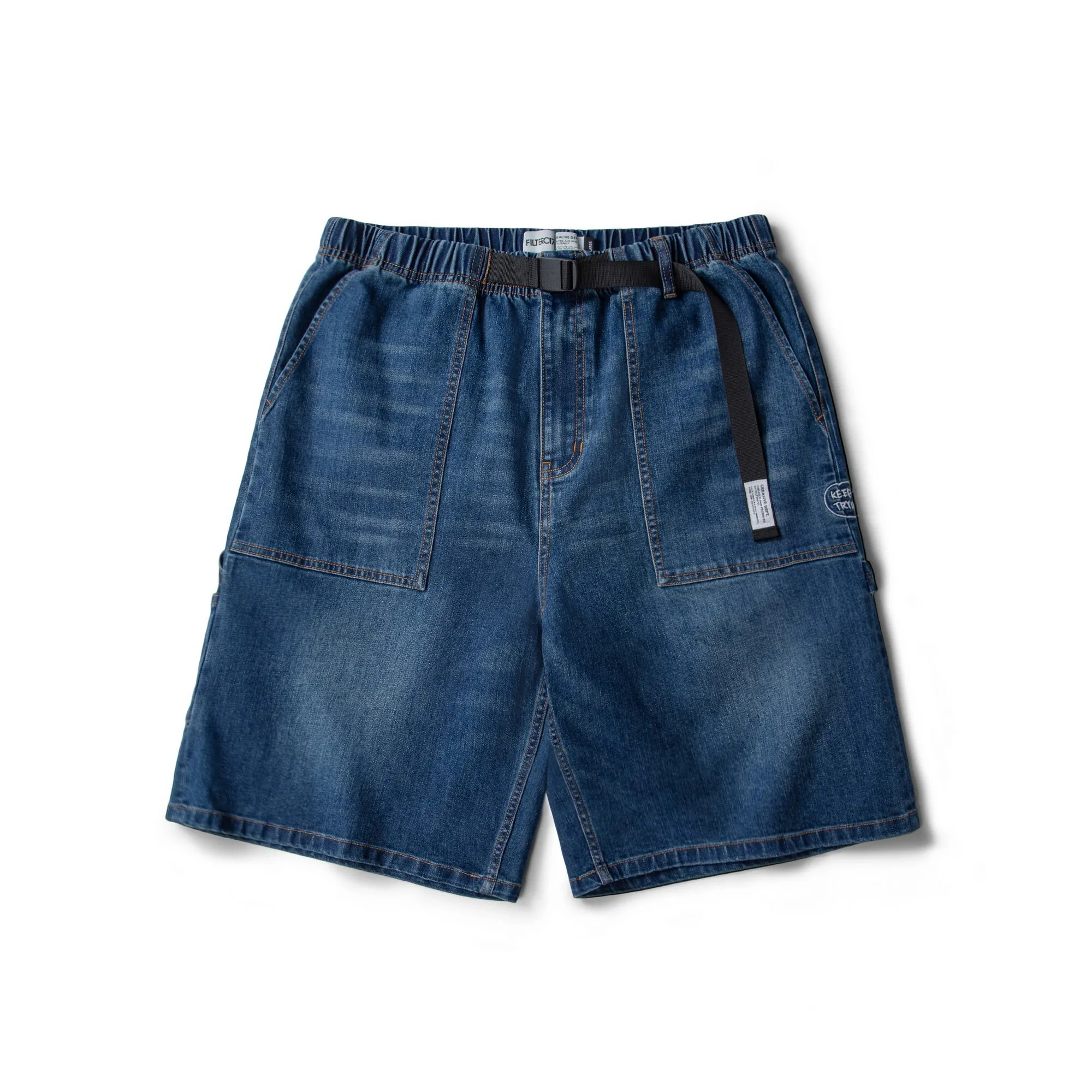 Filter017® Denim Painter Shorts 水洗丹寧畫家短褲