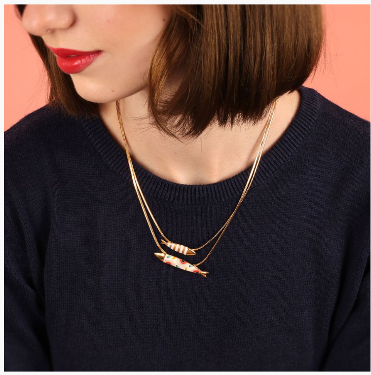 Taratata SARDINE NECKLACE FANTAISIE - T24-01101-20M