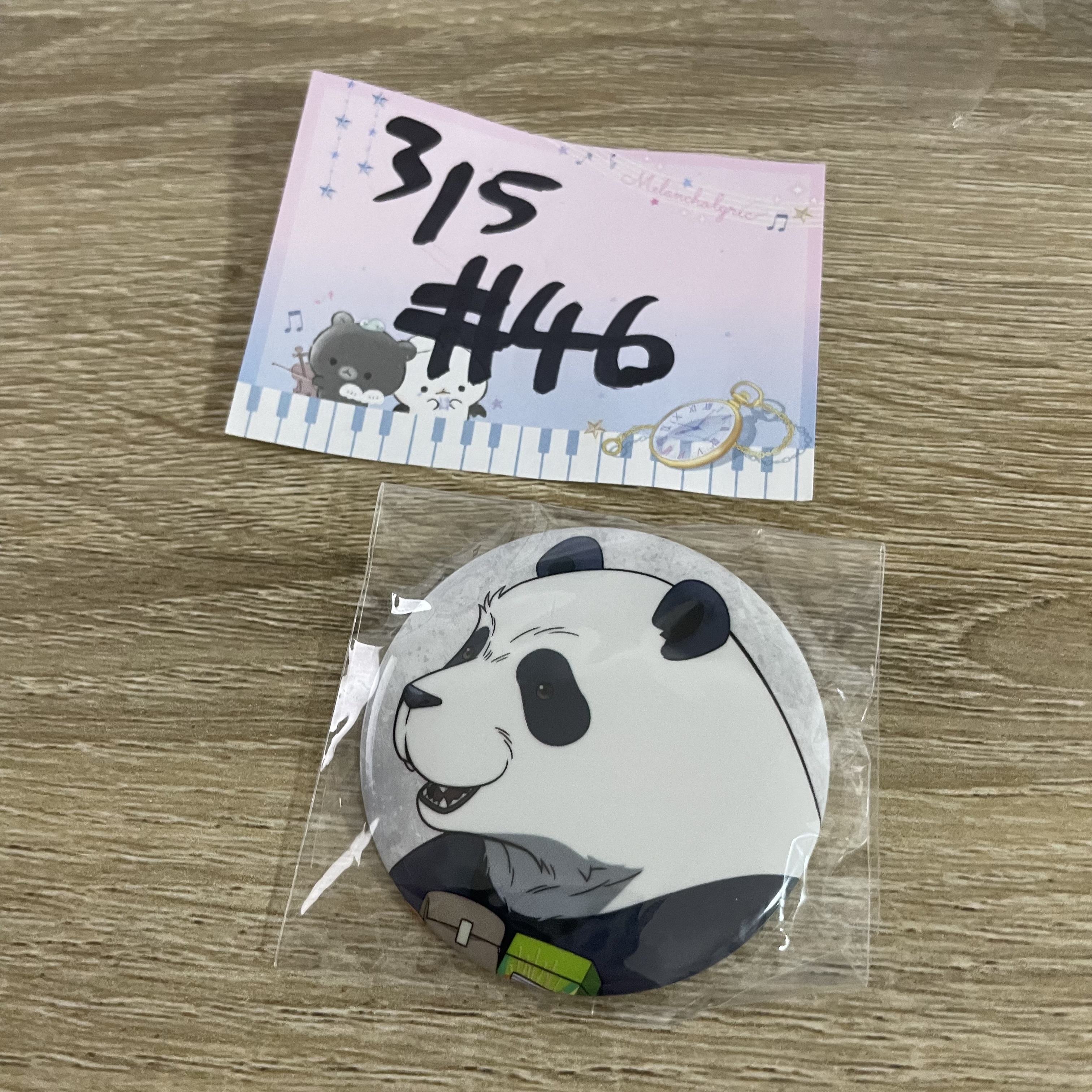 咒術迴戰 PANDA 襟章#46