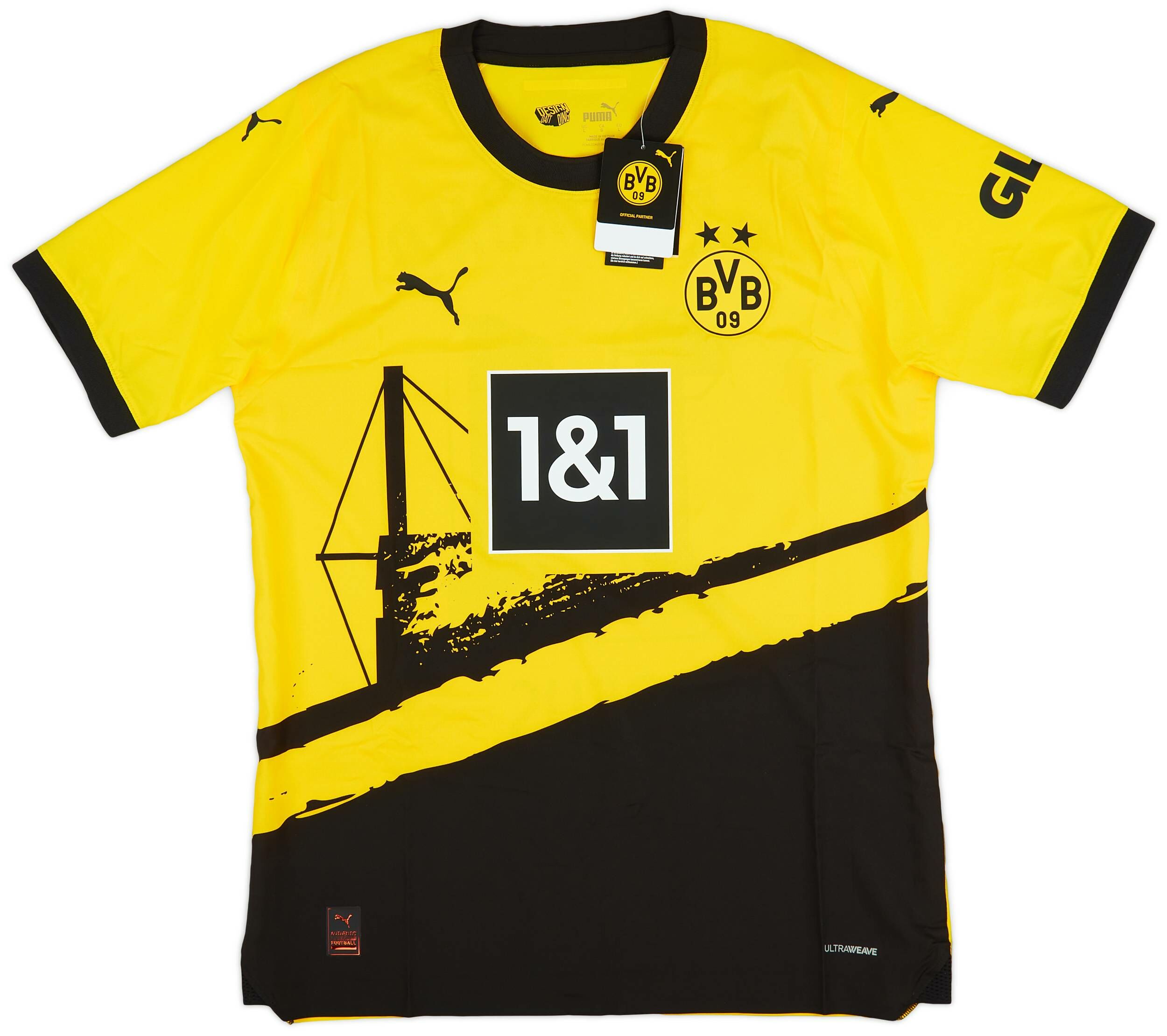 2023 Borussia Dortmund Authentic Home Shirt