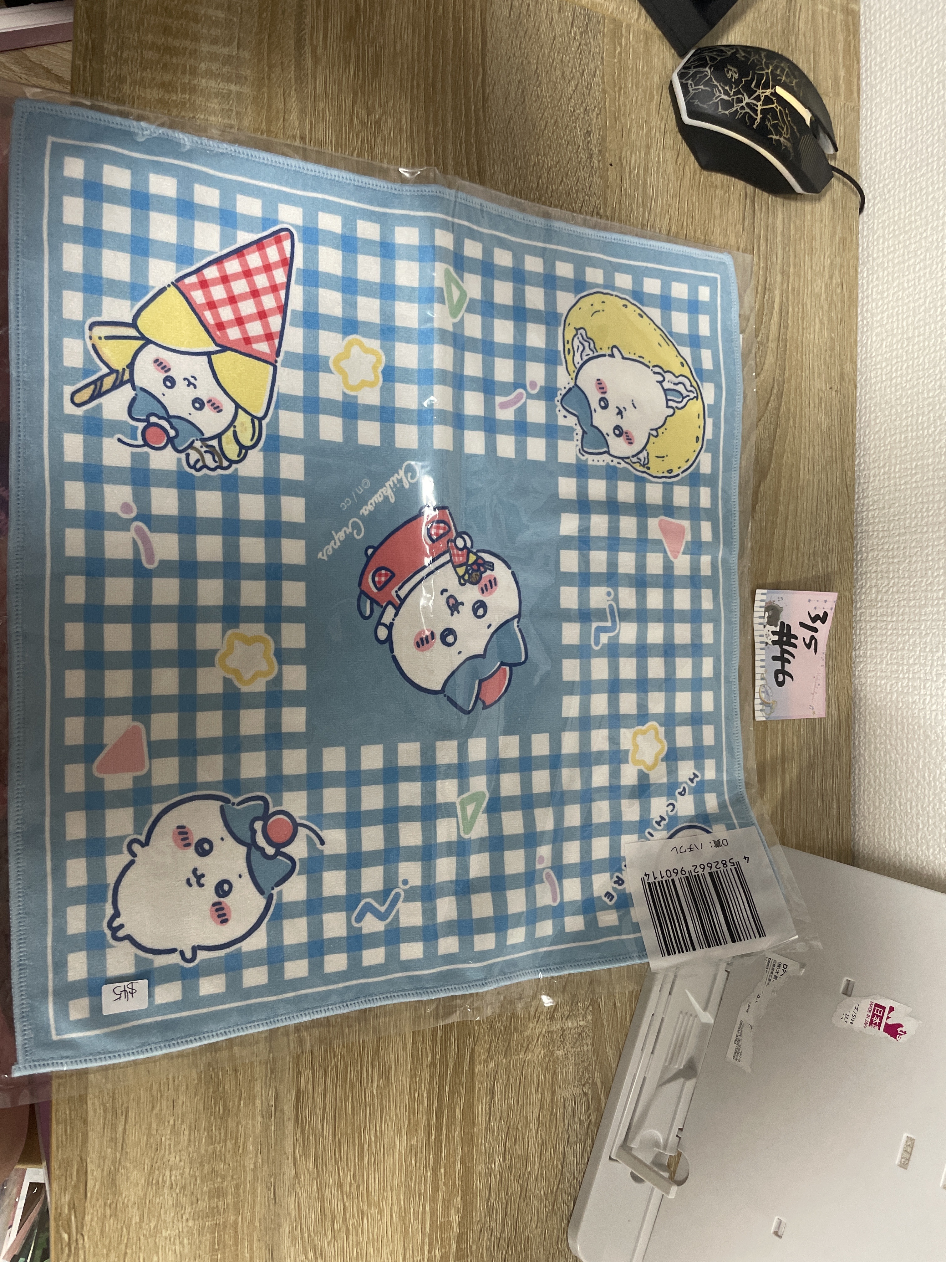 CHIIKAWA  八字貓 手巾#46