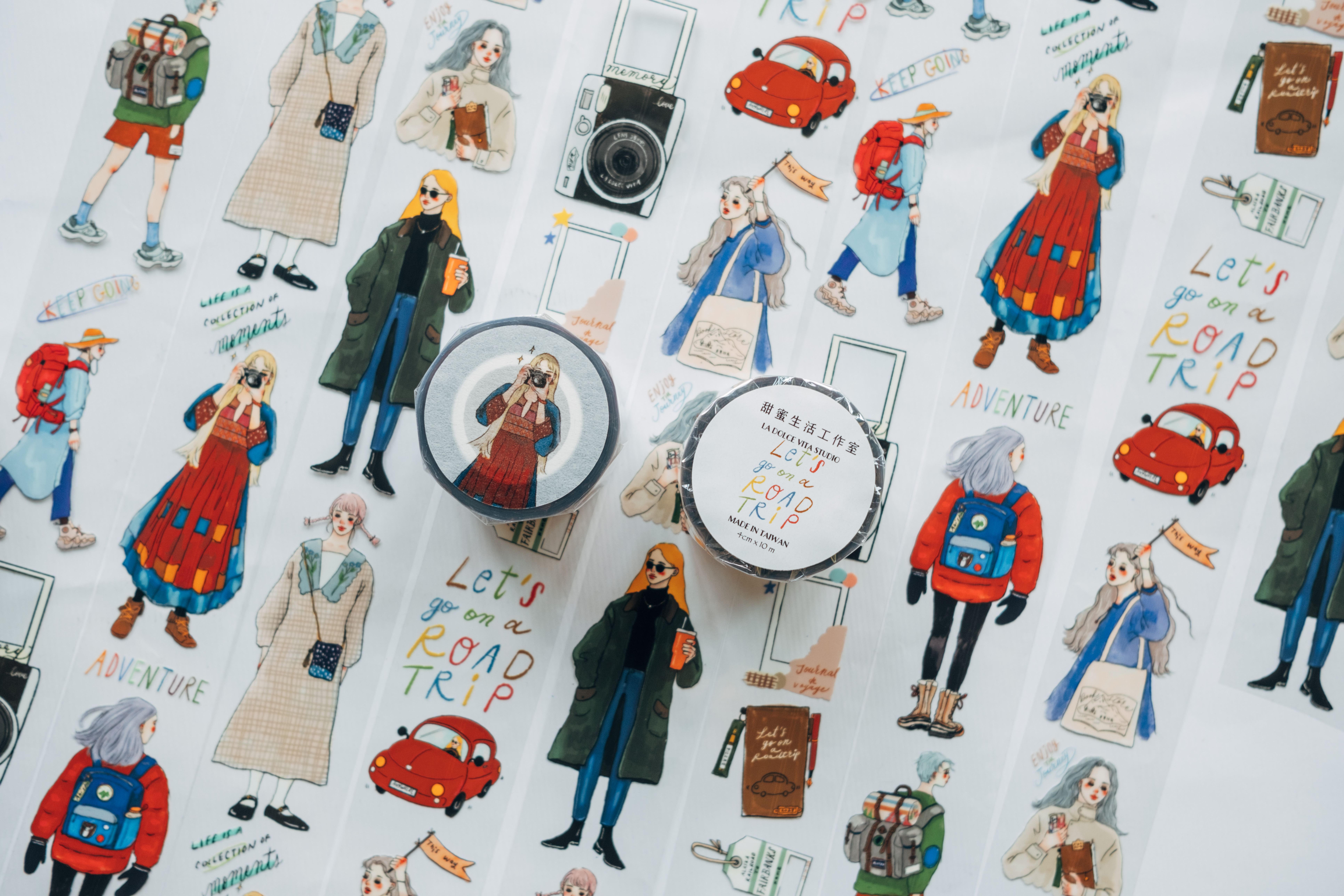 環島旅行 Let us go on a road trip pet膠帶｜甜蜜生活
