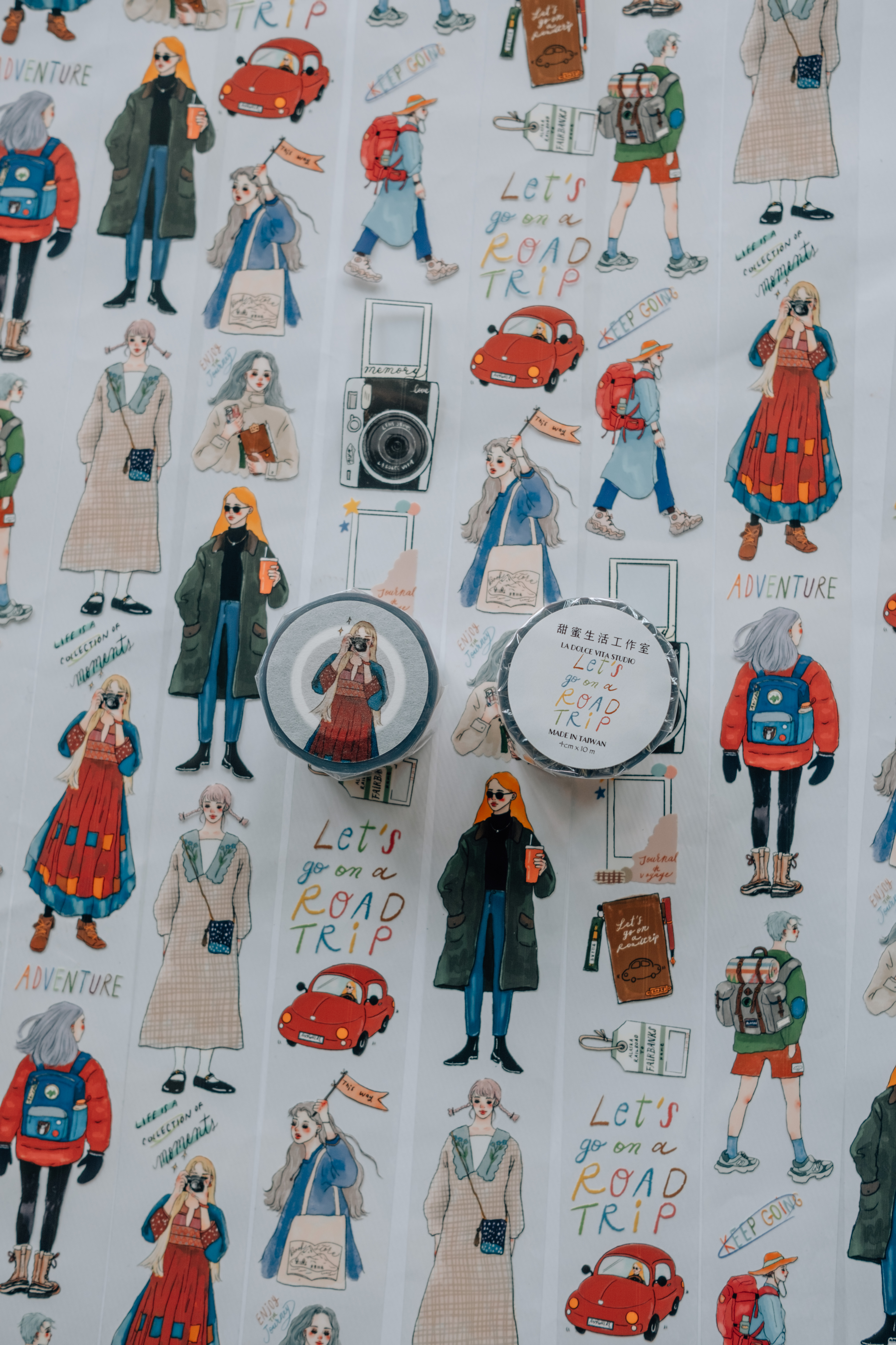 環島旅行 Let us go on a road trip pet膠帶｜甜蜜生活