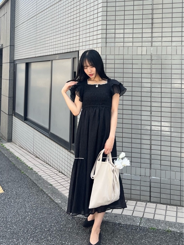 AnMILLE アンミール シアードットシャーリングOP アンミール シアードットシャーリングop ワンピース - メルカリ