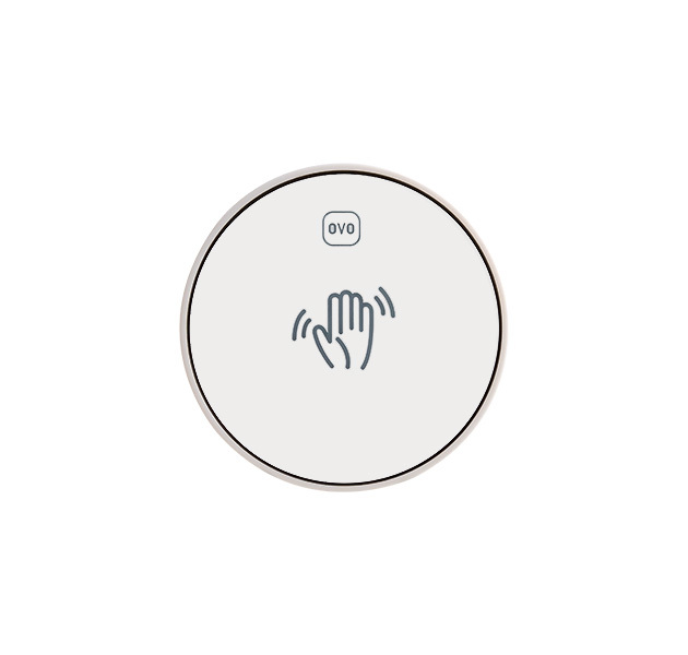 OVO京典衛浴C3370/C4370 +AT0017 感應沖水省水單體馬桶