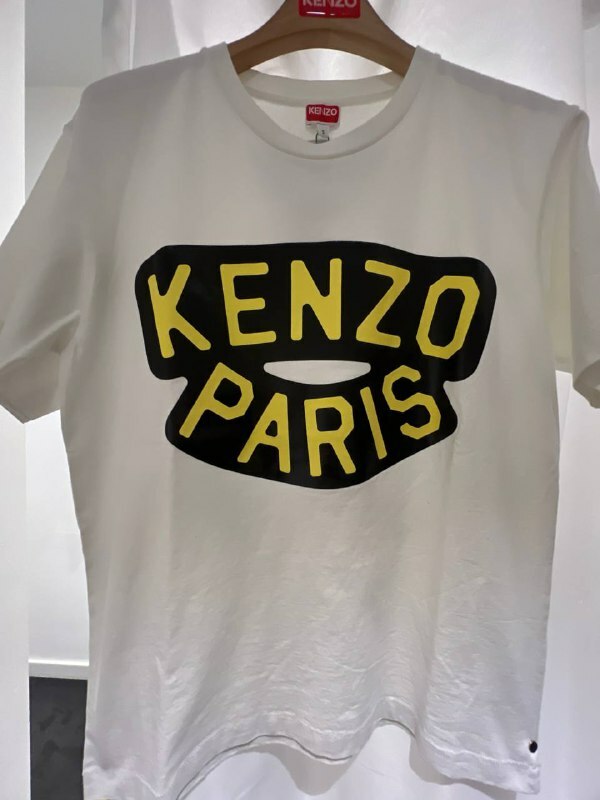 UK] KENZO MEN'S NAUTICAL OVERSIZE T-SHIRT,WHITE