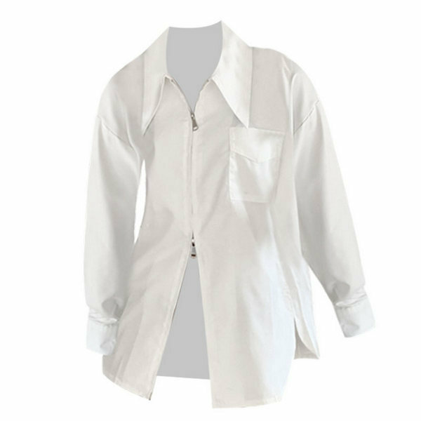 熱賣雙拉POLO領長袖襯衫（白色 S碼-L碼）（下單後請聯絡客服確認發貨尺碼）