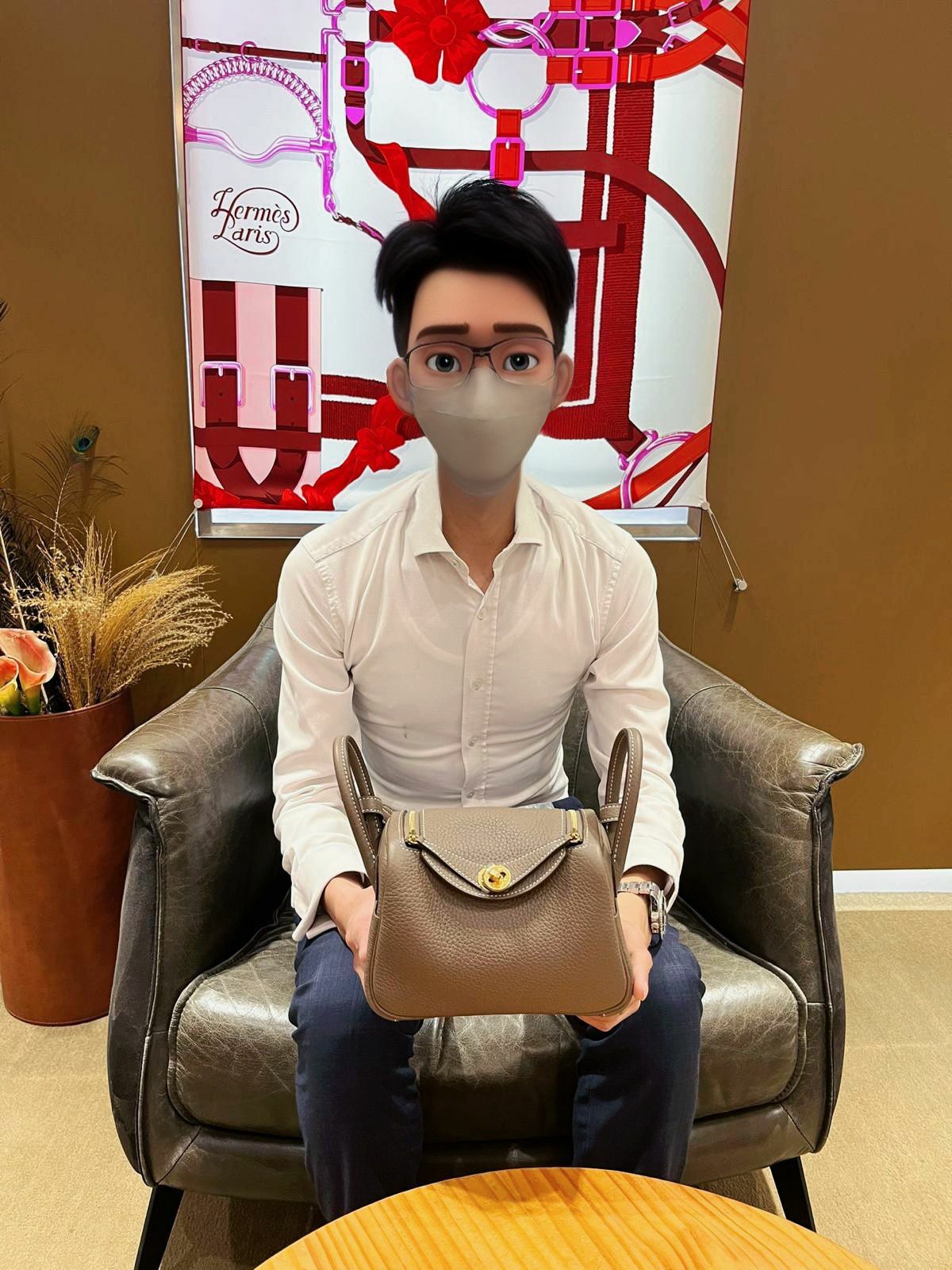 【 感謝支持 】型男先生來買咗lindy mini大象金🐘🔑 先生好眼光👀 呢隻隨性自然的包型 好看養眼又百搭💃 送禮真係太讚👍🏻 多謝你嘅支持與信任🫶💪