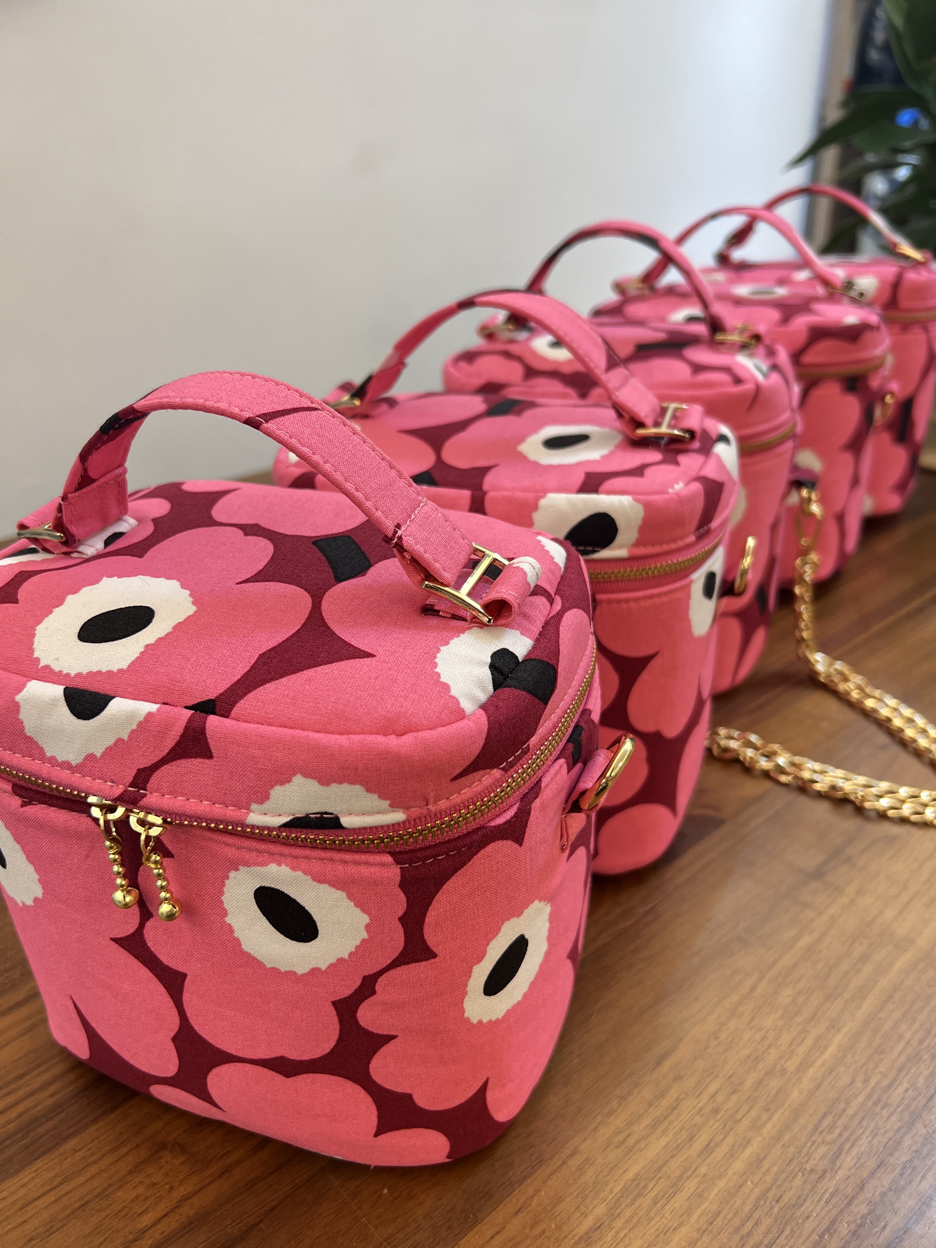 Boxy | Marimekko super rare cotton Fabric | cherry pink