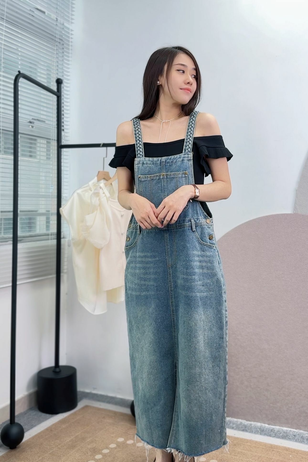 OP#5990 🤍繩索工人裙