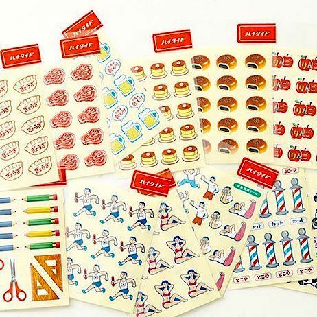 Hightide Sticker－Retro Series (Japanese Stationery Brand)