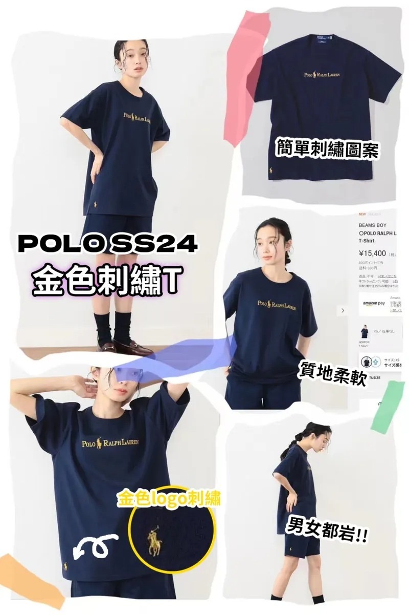 POLO x Beams Boy第四彈短袖刺繡Tee
