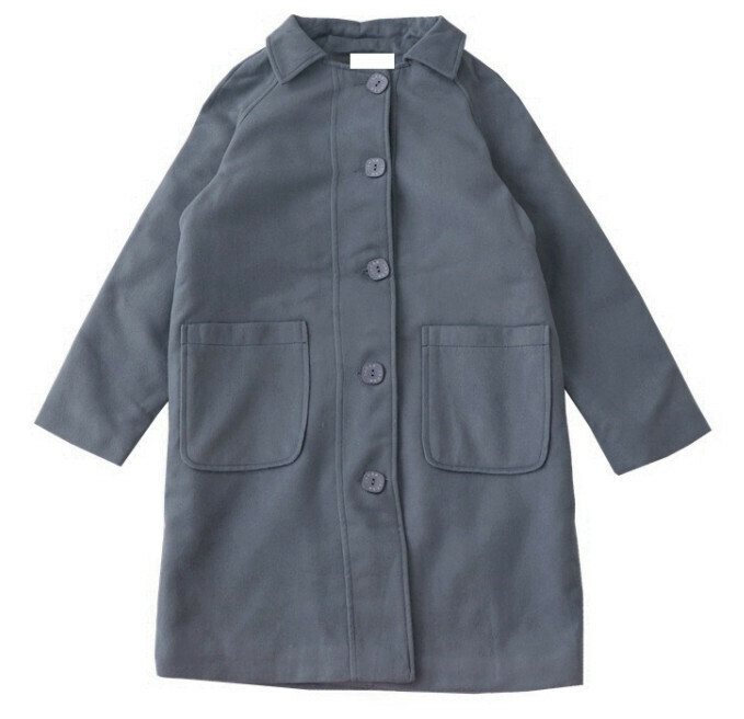 Hot selling woolen jacket [gray blue] [one size fits all]
