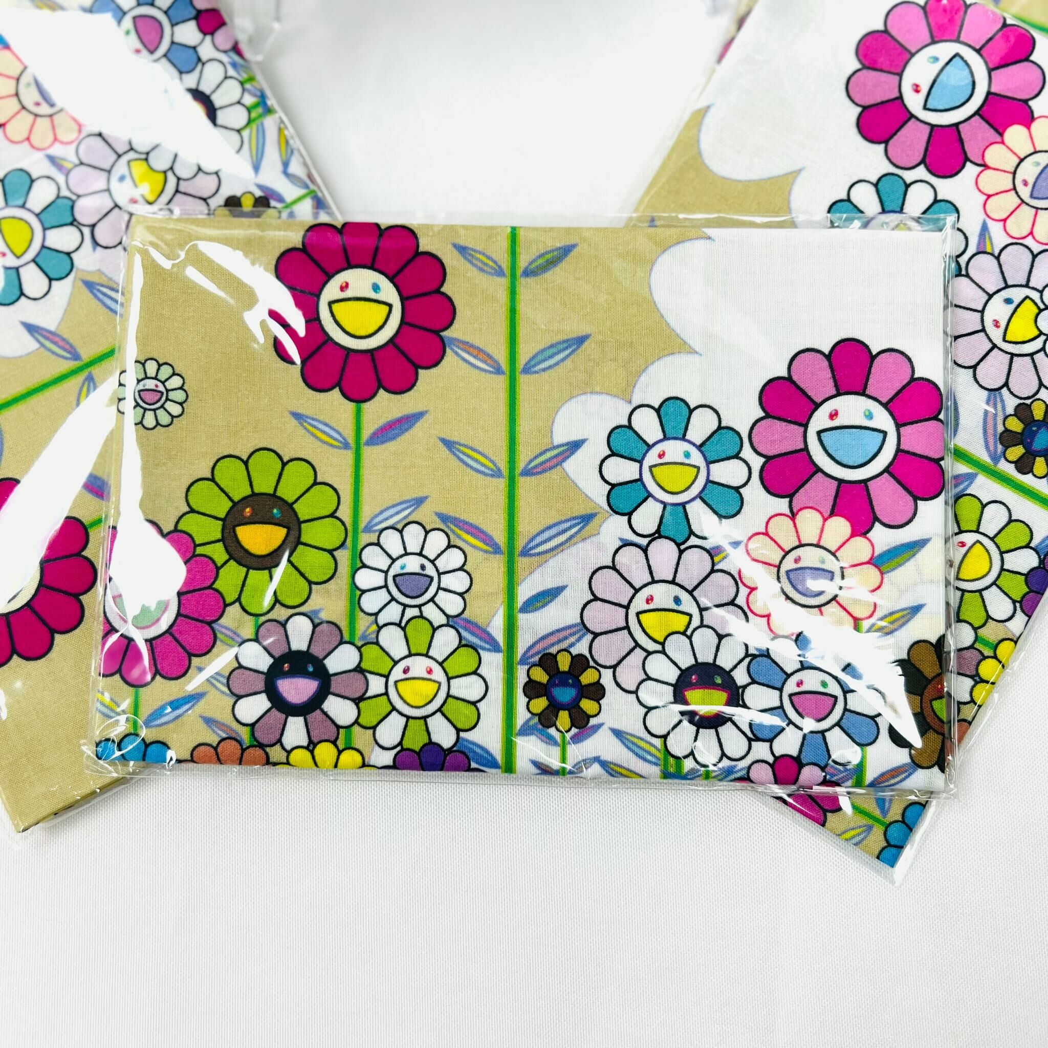 Takashi Murakami Mononoke Kyoto Hand Towel (Summer Flower Field under the Golden Sky)