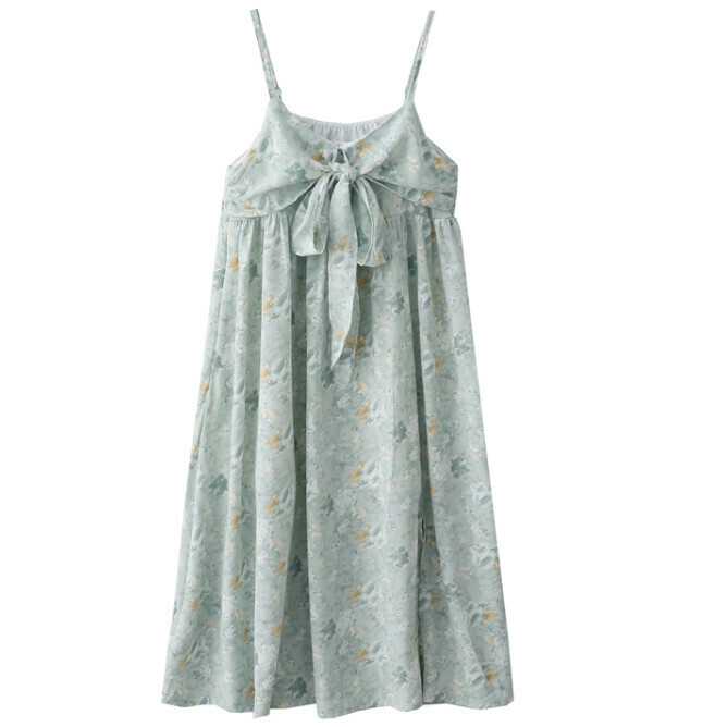 熱賣吊帶連衣裙【綠色】【S碼-L碼】（下單後請聯絡客服確認發貨尺碼）