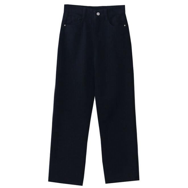 Hot selling straight jeans [Black] [Size-XL] (please contact customer service to confirm the delivery size after placing the order)