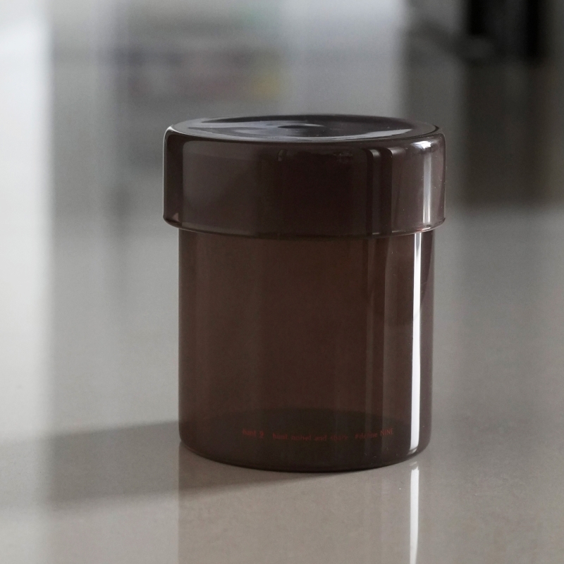 日本 HUNT9 Carina 玻璃瓶器【橄欖棕】