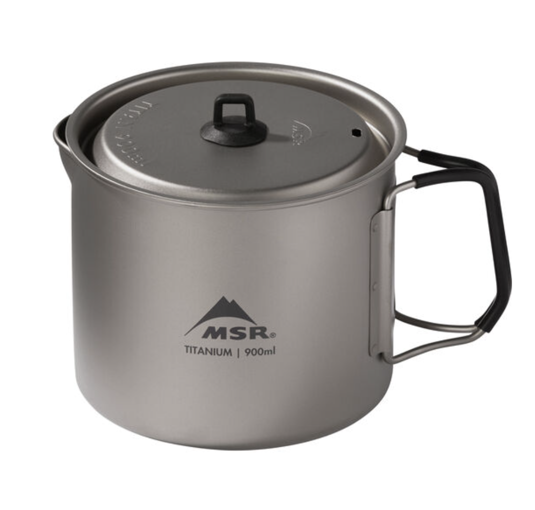 MSR Titan Kettle 900ML 鈦合金煮食煲