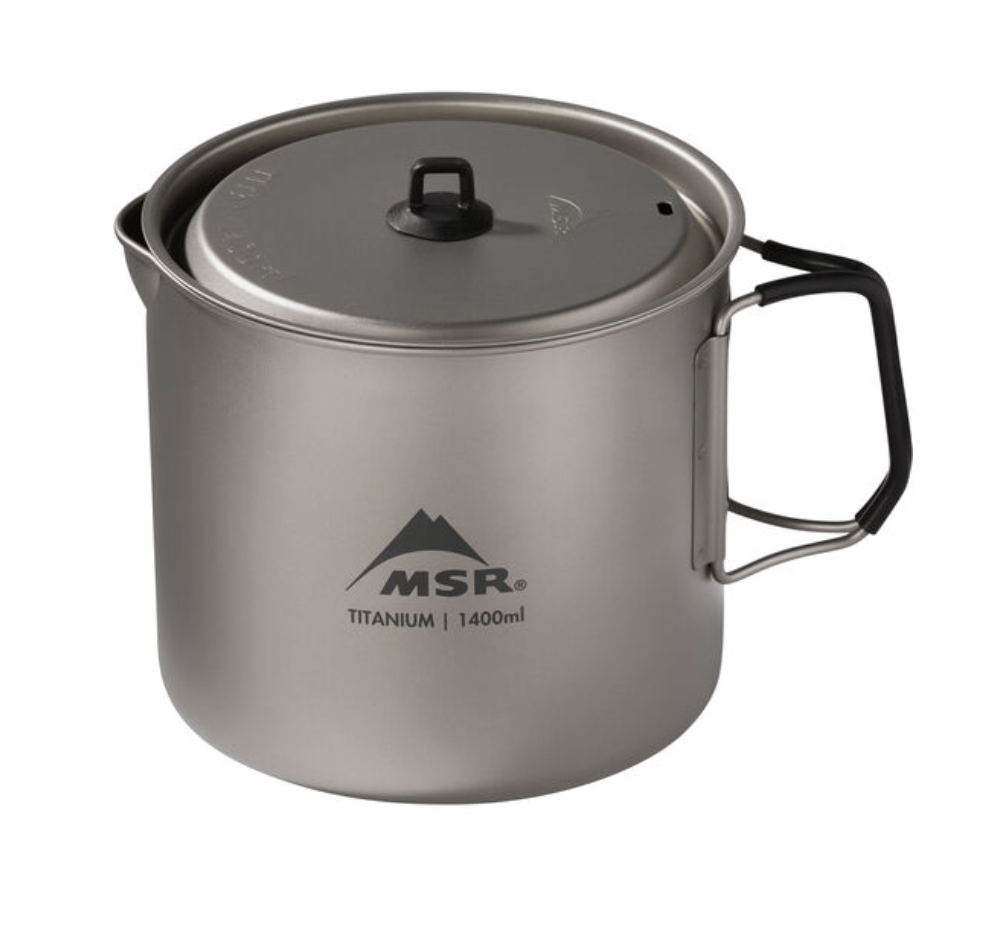 MSR Titan Kettle 1400ML 鈦合金煮食煲