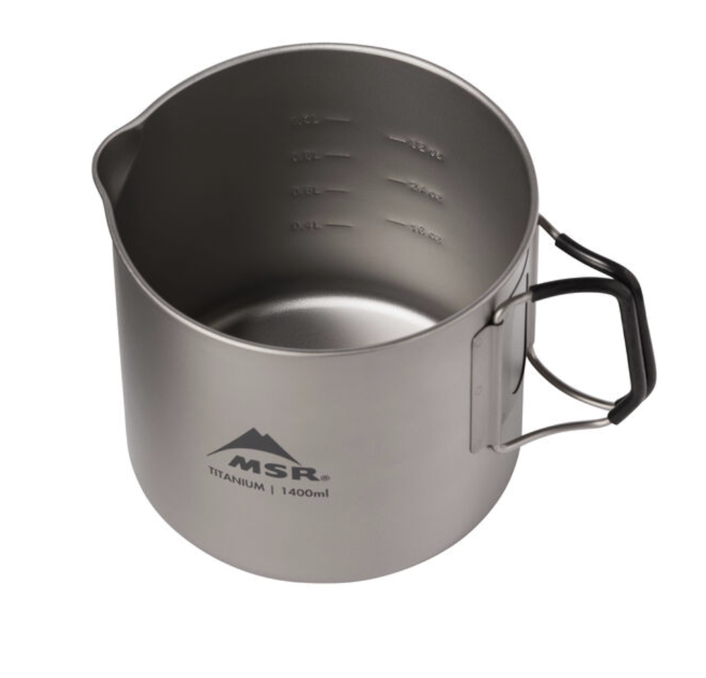 MSR Titan Kettle 1400ML 鈦合金煮食煲