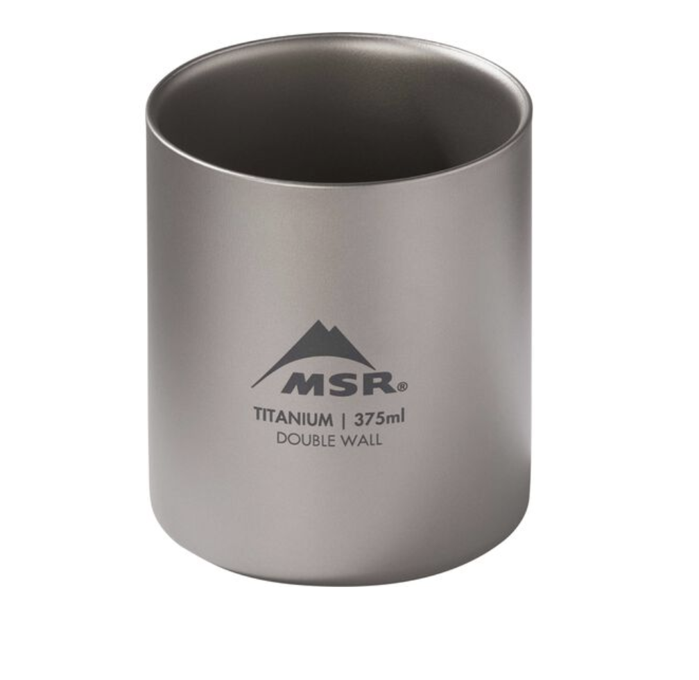 MSR Titan Cup Double 375ML 雙層鈦杯