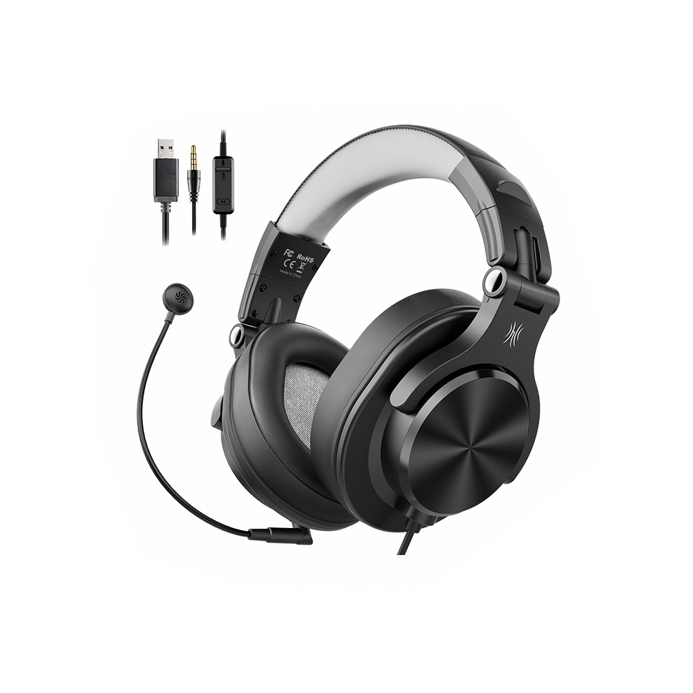 OneOdio A71D 商務電競有線監聽耳機【贈一次性耳罩套乙對不挑色】