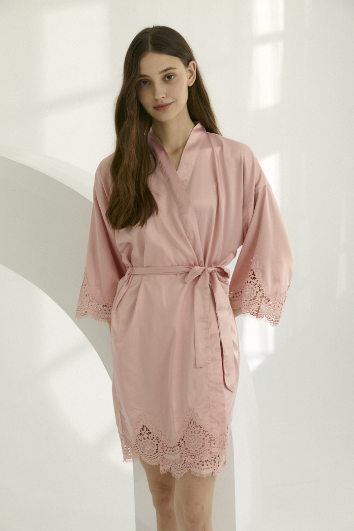 Little Waltz 小圓舞曲 婚禮晨袍【可客製化/睡袍/浴袍】－Heres to Love