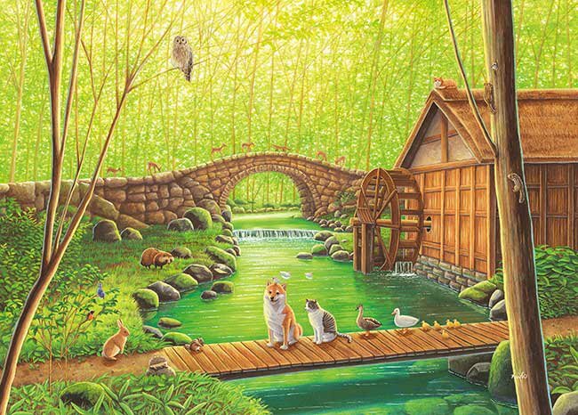 西倉水戶-閃亮亮的森林