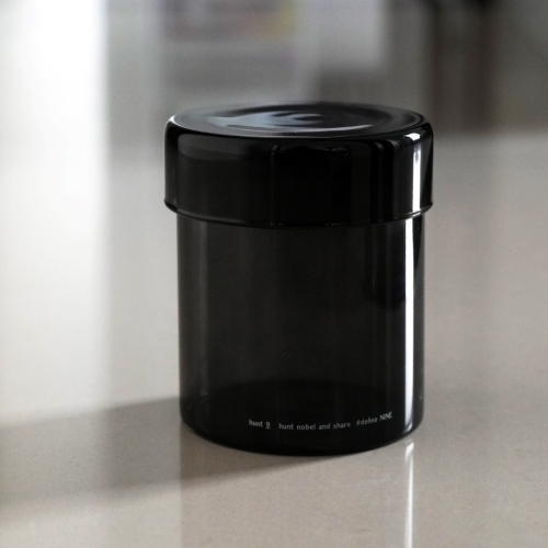 日本 HUNT9 Carina 玻璃瓶器【木炭黑】