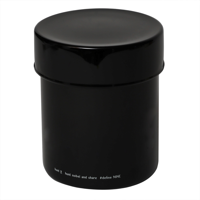 日本 HUNT9 Carina 玻璃瓶器【木炭黑】