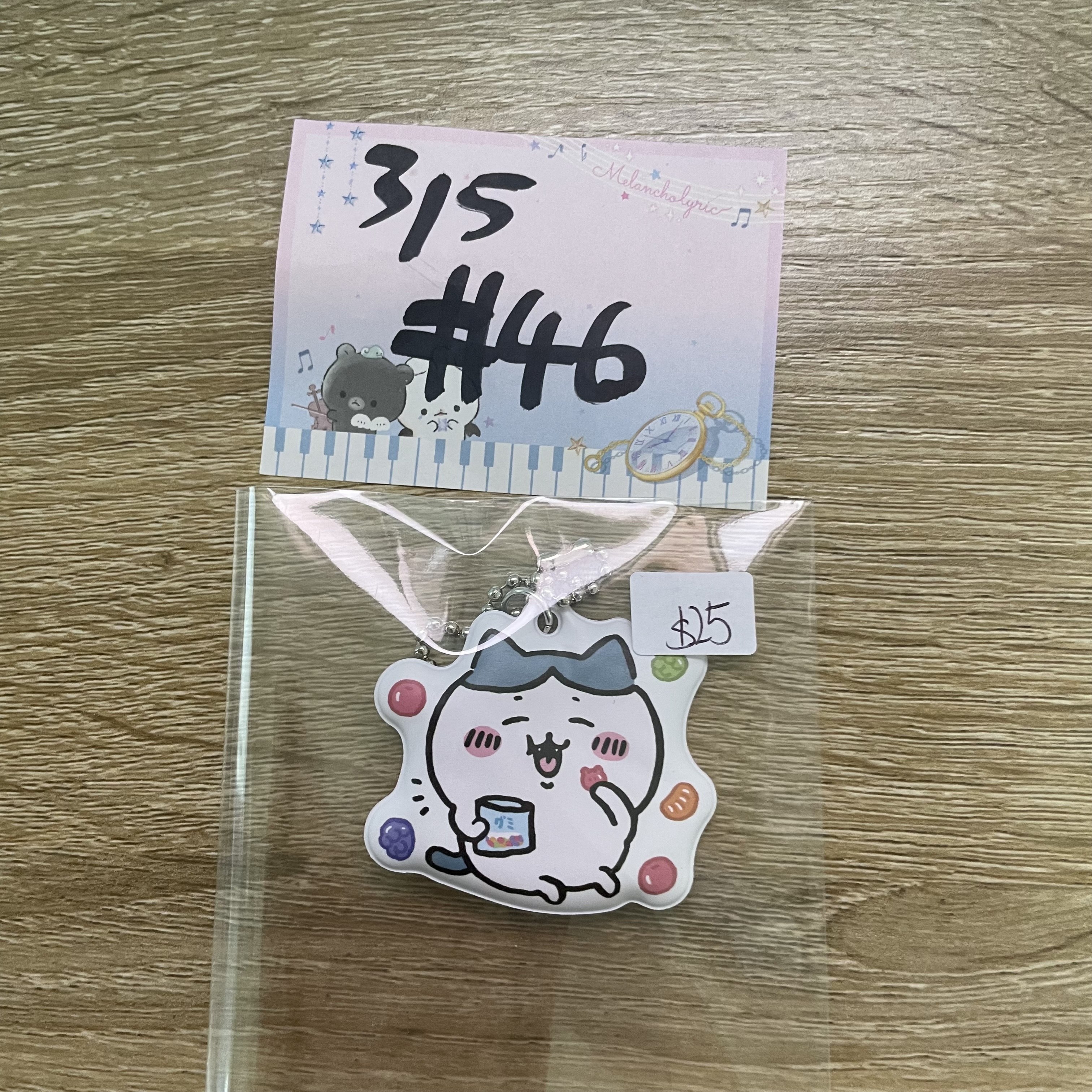 CHIIKAWA 八字貓 掛件#46