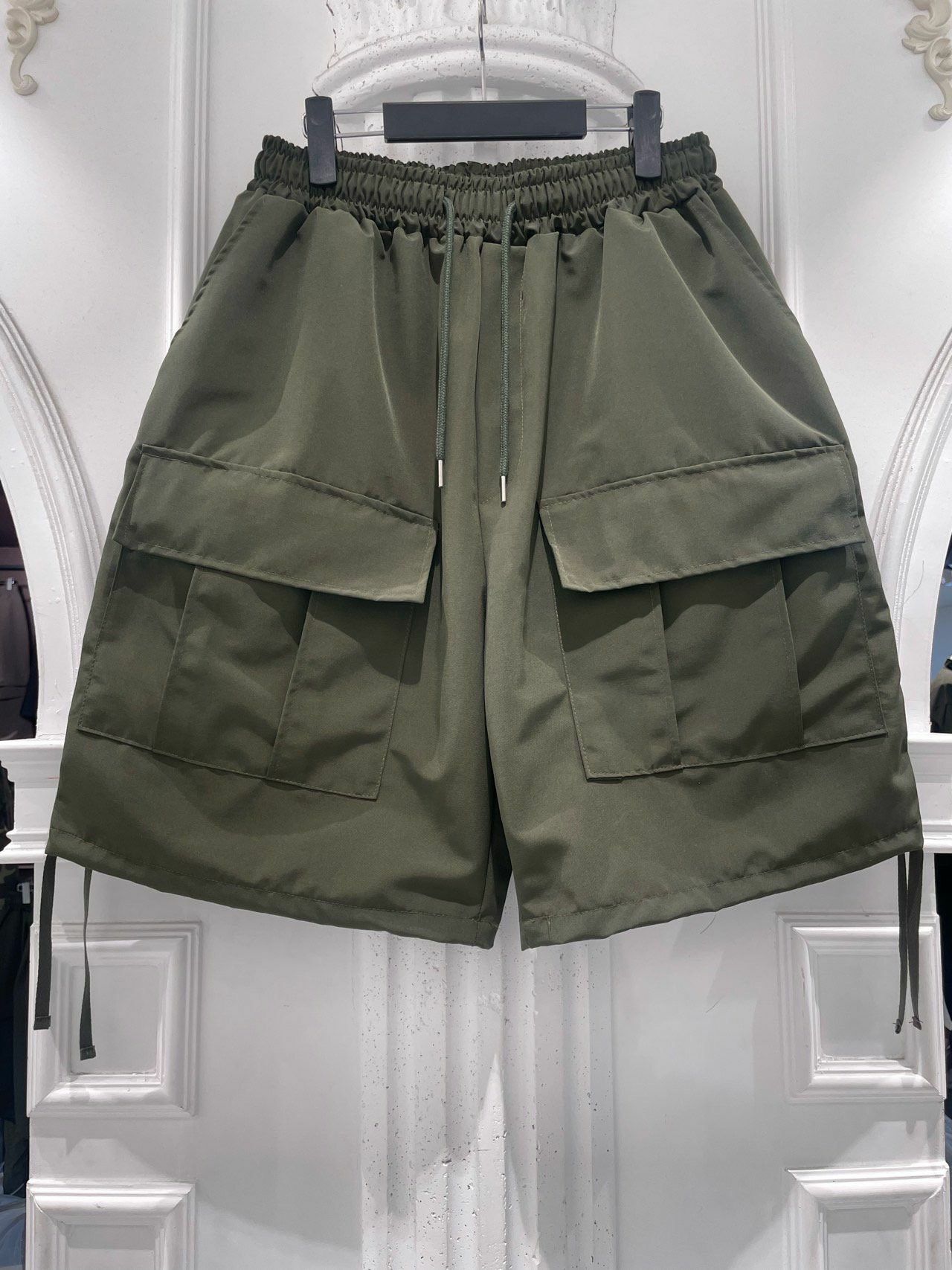 淨色工裝短褲 P2773