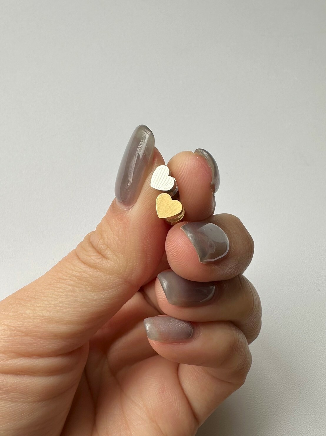 SS mini heart pierce