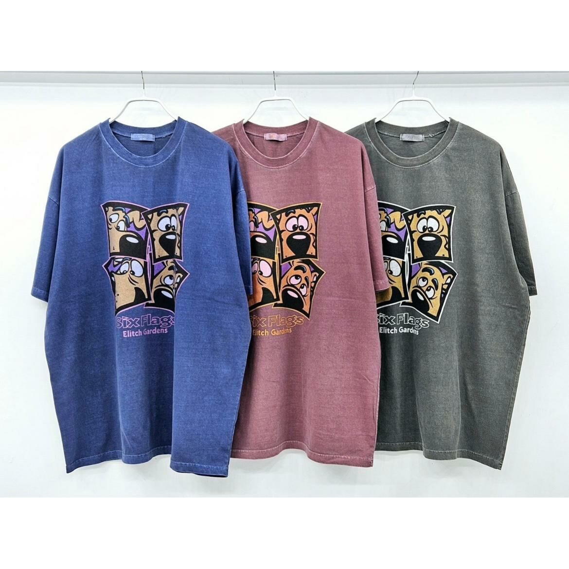 卡通圖案英文字短袖Tee T5406